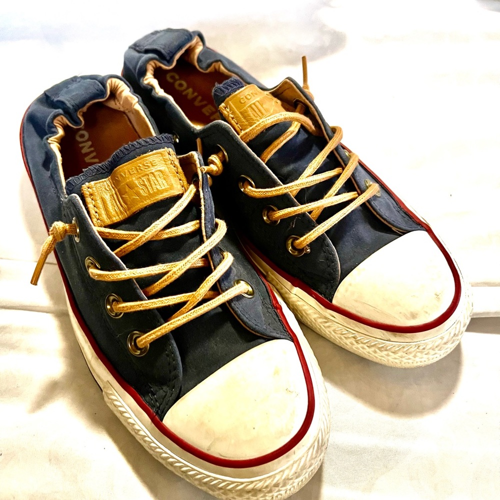 Converse Navy and White women Shoes